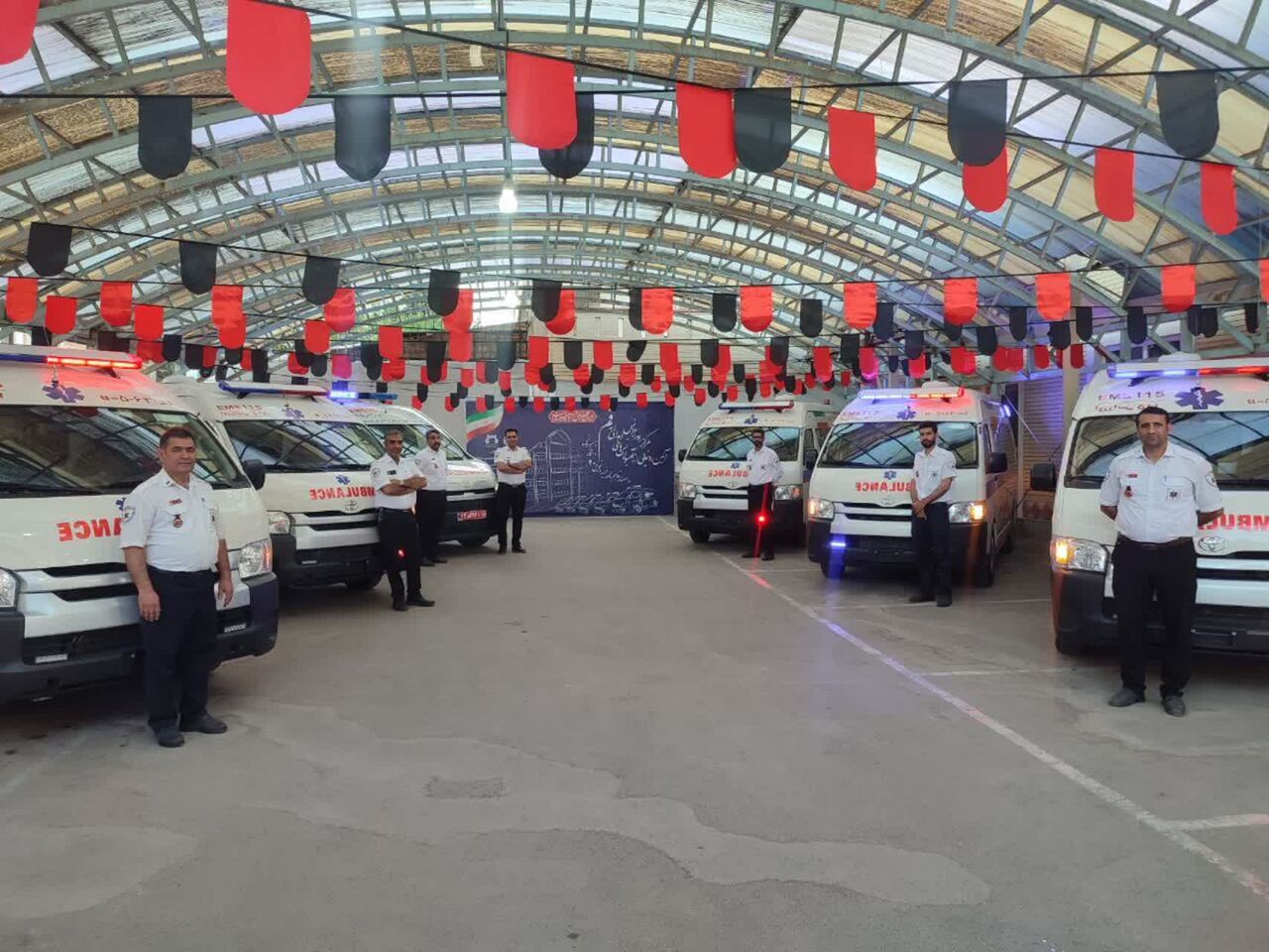 تحول در اورژانس قم با ورود ۶ آمبولانس‌ جدید