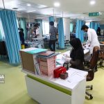 بازدید اعضای کمیسیون بهداشت و درمان مجلس از بیمارستان شهید هاشمی نژاد